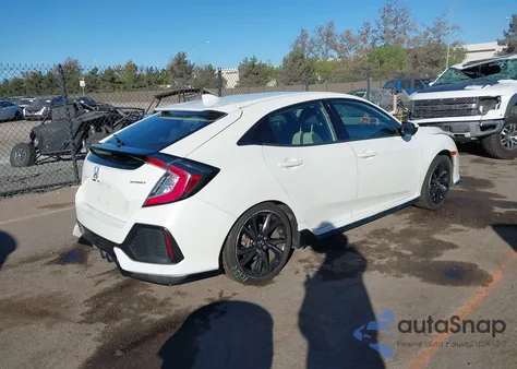 2018 Honda Civic Sport z USA, uszkodzony, nr VIN SHHFK7H4XJU406390